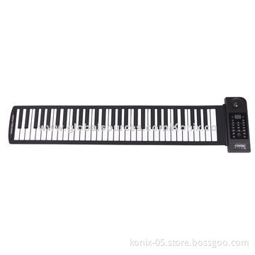 New 61 keys roll up pianos toy with piano keyboard